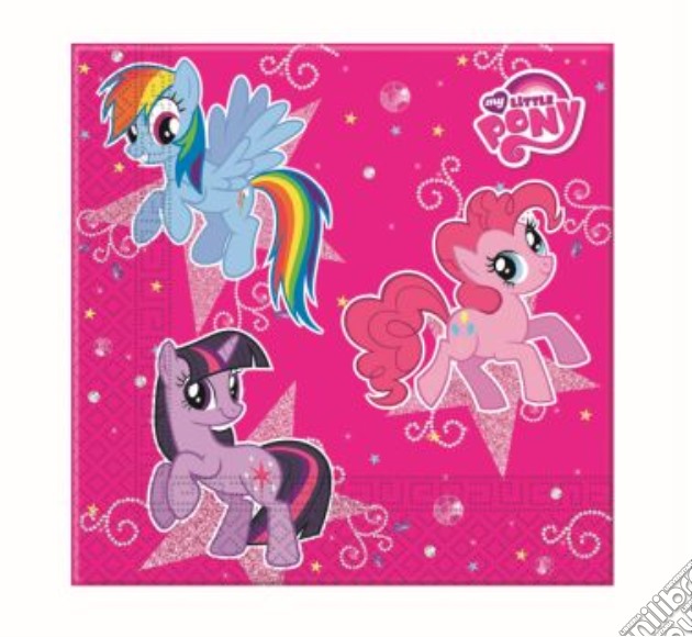 My Little Pony - 20 Tovaglioli Di Carta gioco di Como Giochi