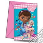 Dottoressa Peluche - 6 Inviti Con Busta giochi