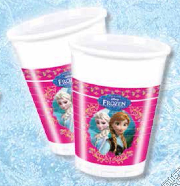Frozen - 8 Bicchieri Plastica 200 Ml. gioco di Como Giochi