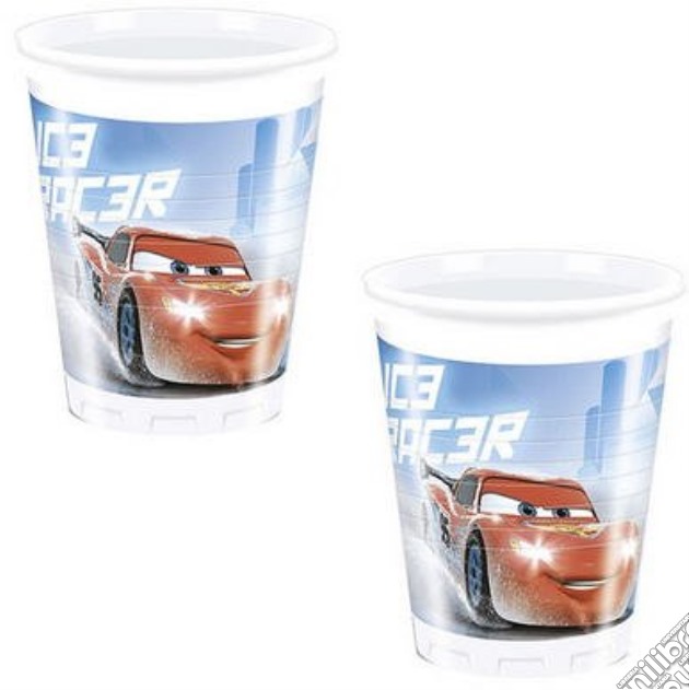 Cars - Ice - 8 Bicchieri Plastica 200 Ml gioco
