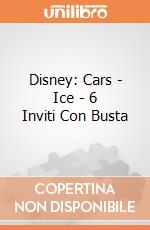 Disney: Cars - Ice - 6 Inviti Con Busta gioco