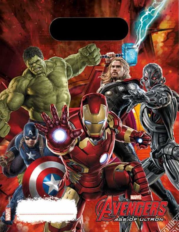Avengers - Age Of Ultron - 6 Sacchettini gioco di Como Giochi
