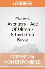 Marvel: Avengers - Age Of Ultron - 6 Inviti Con Busta gioco di Como Giochi