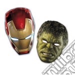 Marvel: Avengers - Age Of Ultron - 6 Maschere Hulk / Iron Man