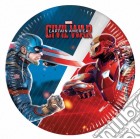 Captain America - Civil War - 8 Piatti Cartà 20 Cm giochi