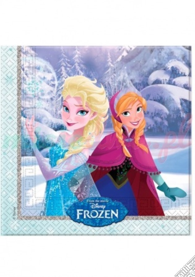 Frozen - Winter Hugs - 20 Tovaglioli Carta Doppio Velo 33x33 Cm gioco