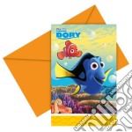 Disney: Alla Ricerca Di Dory - 6 Inviti Con Busta