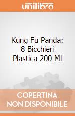 Kung Fu Panda: 8 Bicchieri Plastica 200 Ml