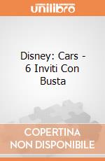Disney: Cars - 6 Inviti Con Busta gioco di Giocoplast