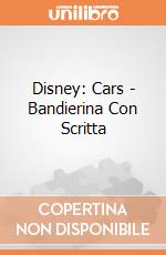 Disney: Cars - Bandierina Con Scritta gioco di Giocoplast
