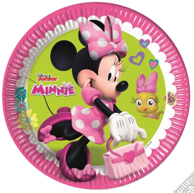 Minnie Happy Helpers - 8 Piatti 23Cm gioco di Giocoplast