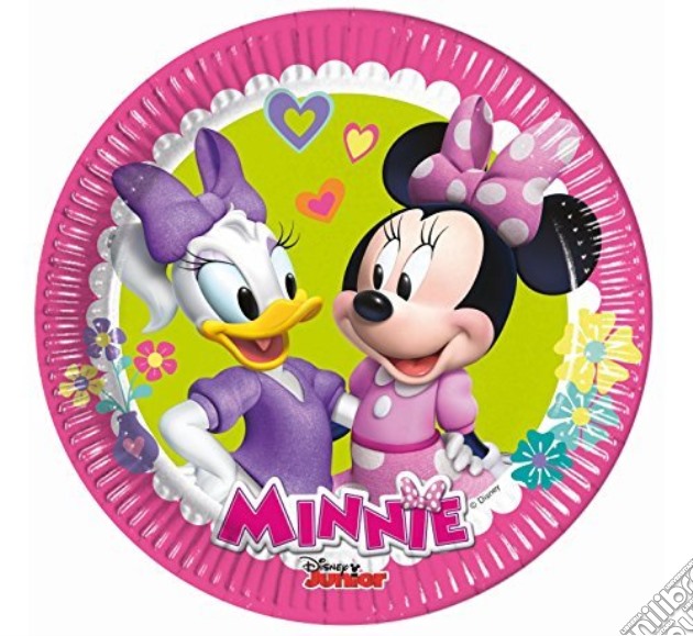 Minnie Happy Helpers - 8 Piatti 18Cm gioco di Giocoplast