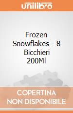 Frozen Snowflakes - 8 Bicchieri 200Ml gioco di Giocoplast