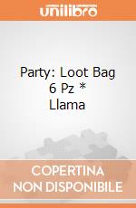 Party: Loot Bag 6 Pz * Llama gioco