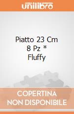 Piatto 23 Cm 8 Pz *  Fluffy gioco