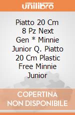 Piatto 20 Cm 8 Pz Next Gen * Minnie Junior Q. Piatto 20 Cm Plastic Free Minnie Junior gioco