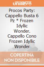 Procos Party: Cappello Busta 6 Pz * Frozen Idyllic Wonder. Cappello Cono Frozen Idyllic Wonder giochi