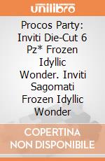 Procos Party: Inviti Die-Cut 6 Pz* Frozen Idyllic Wonder. Inviti Sagomati Frozen Idyllic Wonder giochi