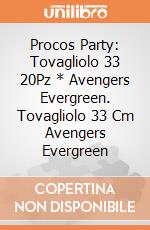 Procos Party: Tovagliolo 33 20Pz * Avengers Evergreen. Tovagliolo 33 Cm Avengers Evergreen giochi