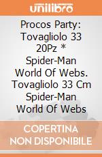 Procos Party: Tovagliolo 33 20Pz * Spider-Man World Of Webs. Tovagliolo 33 Cm Spider-Man World Of Webs giochi