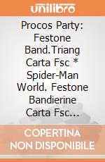 Procos Party: Festone Band.Triang Carta Fsc * Spider-Man World. Festone Bandierine Carta Fsc Spider-Man World Of Webs giochi