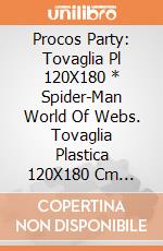 Procos Party: Tovaglia Pl 120X180 * Spider-Man World Of Webs. Tovaglia Plastica 120X180 Cm Spider-Man World Of Webs giochi