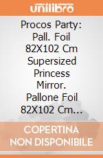 Procos Party: Pall. Foil 82X102 Cm Supersized Princess Mirror. Pallone Foil 82X102 Cm Supersized Princess Mirror Con Nastro giochi