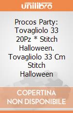 Procos Party: Tovagliolo 33 20Pz * Stitch Halloween. Tovagliolo 33 Cm Stitch Halloween giochi