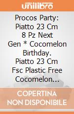 Procos Party: Piatto 23 Cm 8 Pz Next Gen * Cocomelon Birthday. Piatto 23 Cm Fsc Plastic Free Cocomelon Birthday giochi