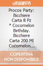 Procos Party: Bicchiere Carta 8 Pz * Cocomelon Birthday. Bicchiere Carta 200 Ml Cocomelon Birthday giochi