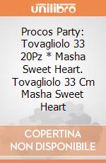 Procos Party: Tovagliolo 33 20Pz * Masha Sweet Heart. Tovagliolo 33 Cm Masha Sweet Heart giochi