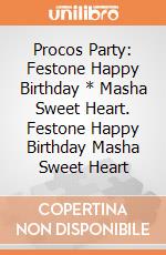 Procos Party: Festone Happy Birthday * Masha Sweet Heart. Festone Happy Birthday Masha Sweet Heart giochi