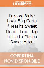 Procos Party: Loot Bag Carta * Masha Sweet Heart. Loot Bag In Carta Masha Sweet Heart giochi