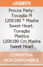 Procos Party: Tovaglia Pl 120X180 * Masha Sweet Heart. Tovaglia Plastica 120X180 Cm Masha Sweet Heart giochi