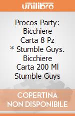 Procos Party: Bicchiere Carta 8 Pz * Stumble Guys. Bicchiere Carta 200 Ml Stumble Guys giochi