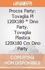 Procos Party: Tovaglia Pl 120X180 * Dino Party. Tovaglia Plastica 120X180 Cm Dino Party giochi