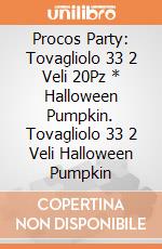 Procos Party: Tovagliolo 33 2 Veli 20Pz * Halloween Pumpkin. Tovagliolo 33 2 Veli Halloween Pumpkin giochi