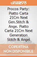 Procos Party: Piatto Carta 21Cm Next Gen.Stitch & Ange. Piatto Carta 21Cm Next Generation Stitch & Angel giochi