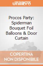 Procos Party: Spiderman Bouquet Foil Balloons & Door Curtain giochi
