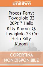 Procos Party: Tovagliolo 33 20Pz * Hello Kitty Kuromi Q. Tovagliolo 33 Cm Hello Kitty Kuromi giochi