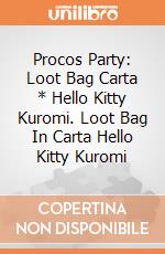 Procos Party: Loot Bag Carta * Hello Kitty Kuromi. Loot Bag In Carta Hello Kitty Kuromi giochi