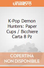K-Pop Demon Hunters: Paper Cups / Bicchiere Carta 8 Pz giochi