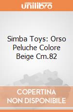Simba Toys: Orso Peluche Colore Beige Cm.82 gioco