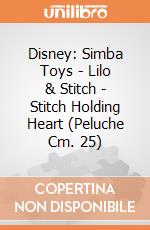 Disney: Simba Toys - Lilo & Stitch - Stitch Holding Heart (Peluche Cm. 25) giochi