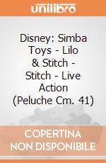 Disney: Simba Toys - Lilo & Stitch - Stitch - Live Action (Peluche Cm. 41) giochi