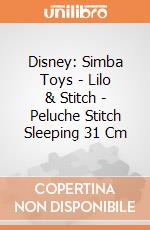 Disney: Simba Toys - Lilo & Stitch - Peluche Stitch Sleeping 31 Cm giochi