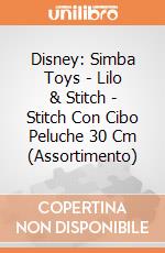 Disney: Simba Toys - Lilo & Stitch - Stitch Con Cibo Peluche 30 Cm (Assortimento) giochi