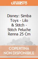 Disney: Simba Toys - Lilo & Stitch - Stitch Peluche Renna 25 Cm giochi