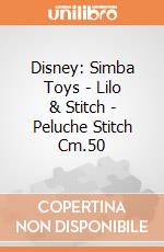 Disney: Simba Toys - Lilo & Stitch - Peluche Stitch Cm.50 giochi