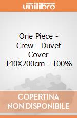 One Piece - Crew - Duvet Cover 140X200cm - 100% gioco